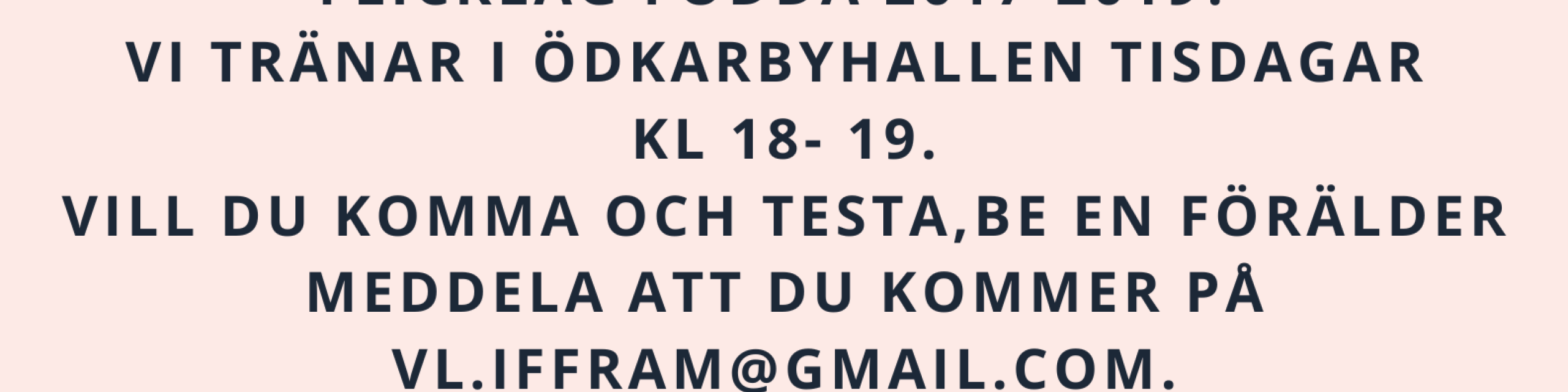 Nytt flicklag