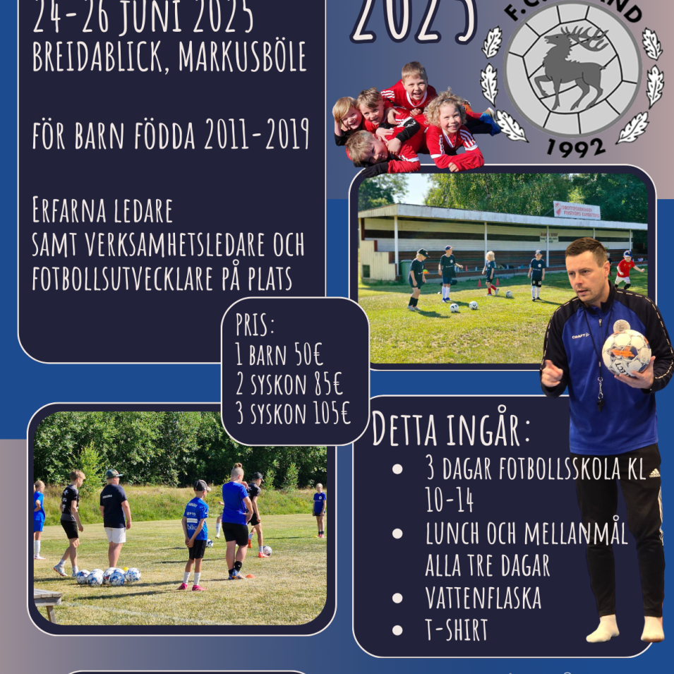 2025 fotbollsskola